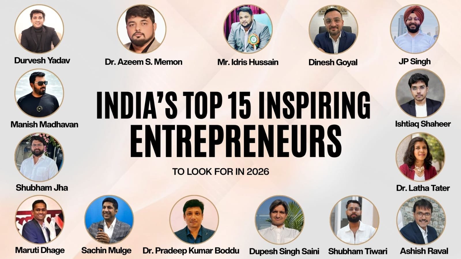 India’s Top 15 Inspiring Entrepreneurs to Look Out for In 2026