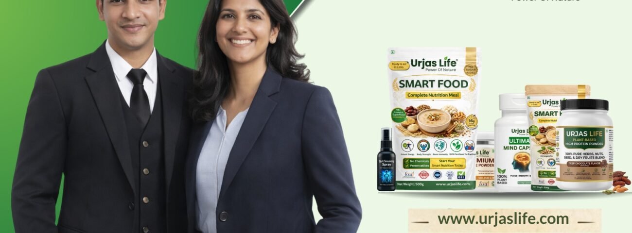 Urjas Life: India’s Fast-Growing Plant-Based Nutrition Brand Redefining Daily Health with Smart Food