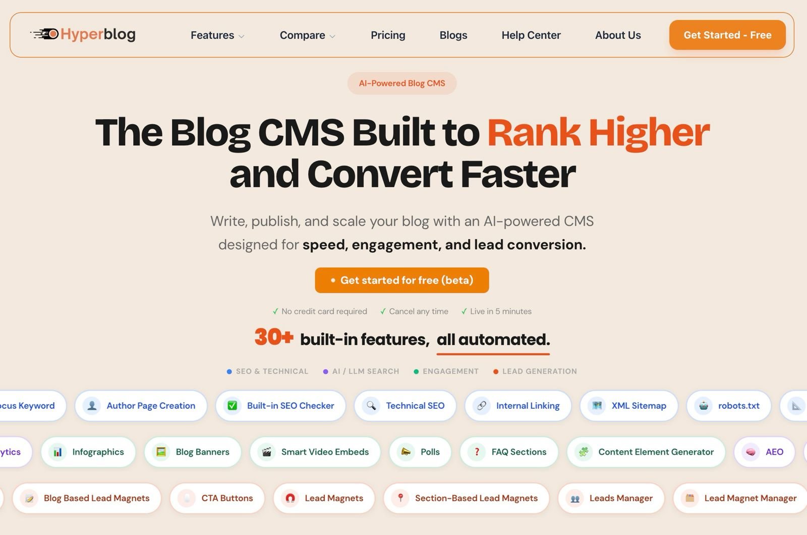 Hyperblog Launches AI-Powered Blog CMS That focus on SEO, AI Search & Leads