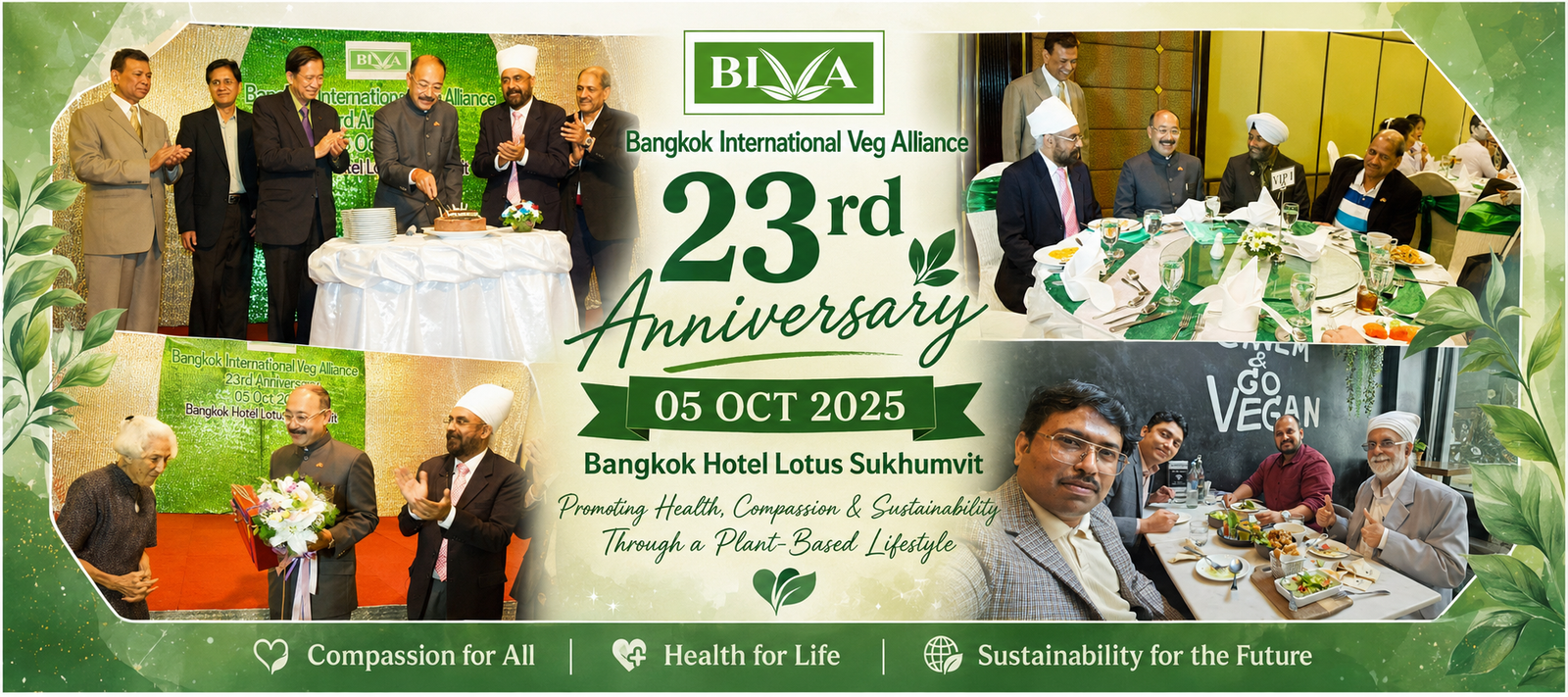 BIVA & Ajan Paul Narula — A Lifetime Dedicated to Humanity, Veganism and Global Peace