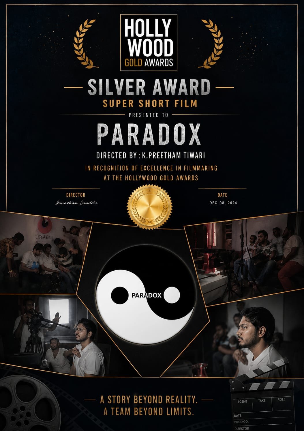 PARADOX: Award-Winning Short Film Challenges the Boundaries of Reality and Consciousness