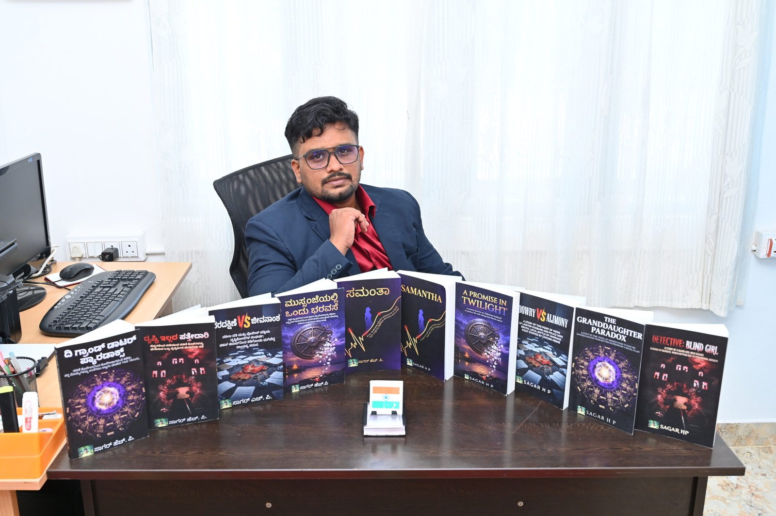 Sagar HP was born in March 1997 in Tumkur, Karnataka. He studied Mechanical Engineering at the Vellore Institute of Technology (VIT). An engineer by degree, a businessman by profession, and a storyteller by soul