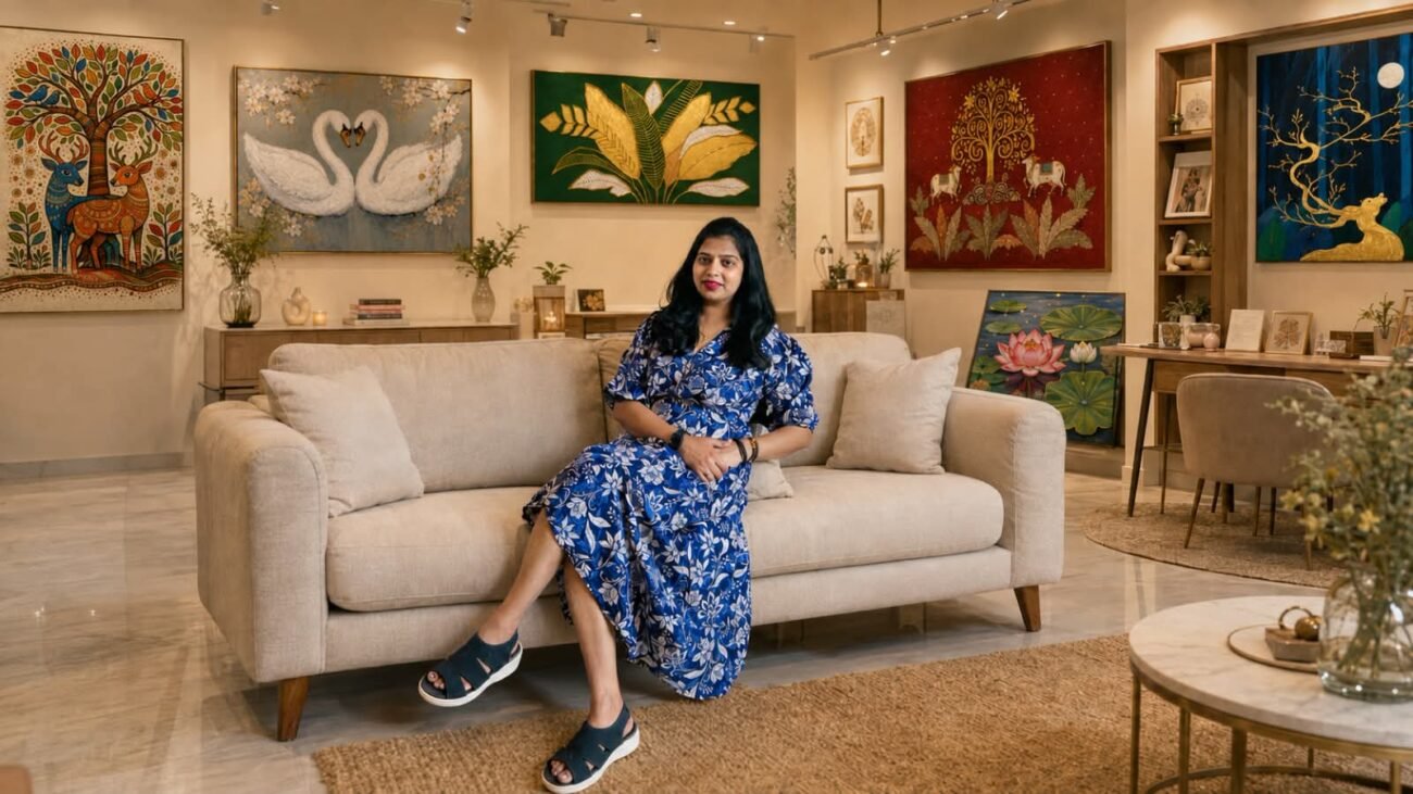 From Corporate Career to Conscious Art: Gunjan Sharma’s Journey with Kriya Art Studio