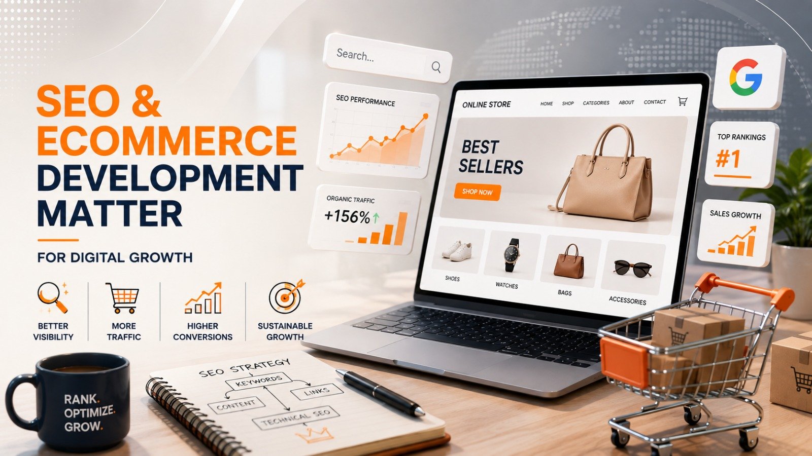 Why SEO and Ecommerce Development Matter for Digital Growth