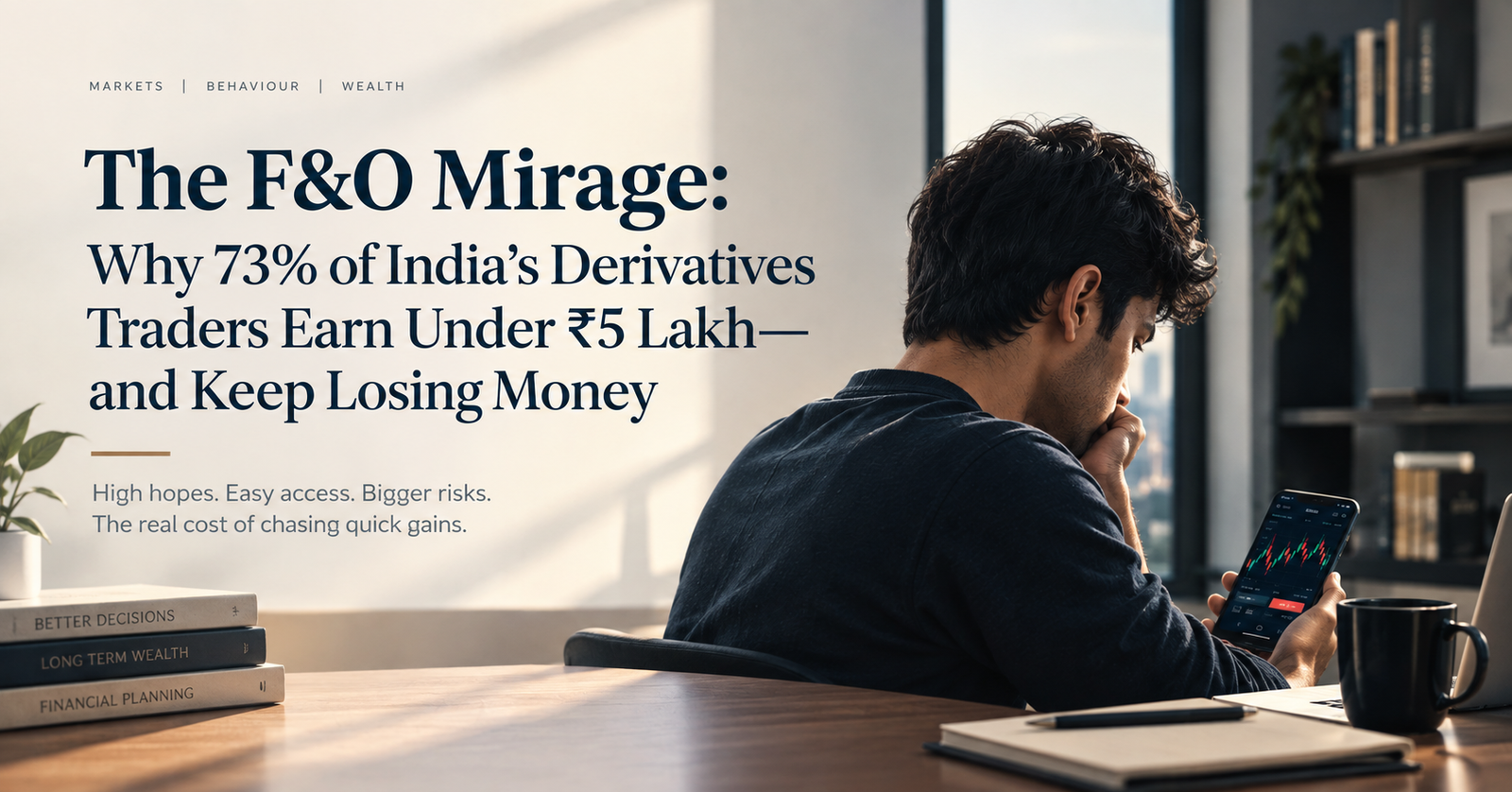 The F&O Mirage: Why 73% of India’s Derivatives Traders Earn Under ₹5 Lakh—and Keep Losing Money