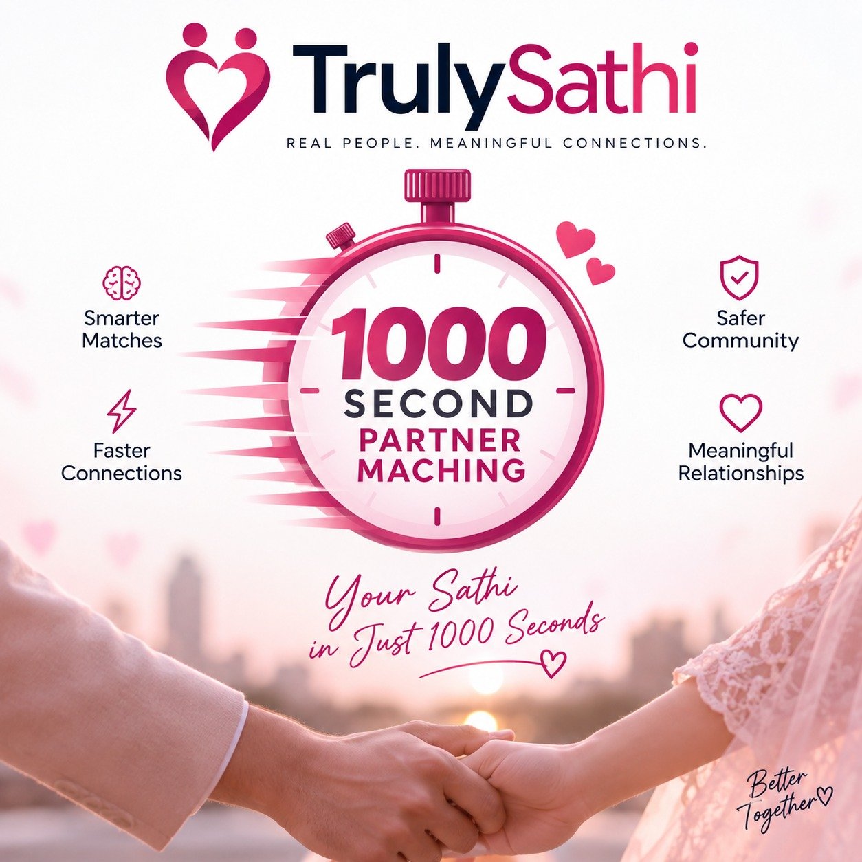 Truly Sathi Records 10,000 Sign-Ups on Launch Day, Bringing AI-Powered Partner Matching to India