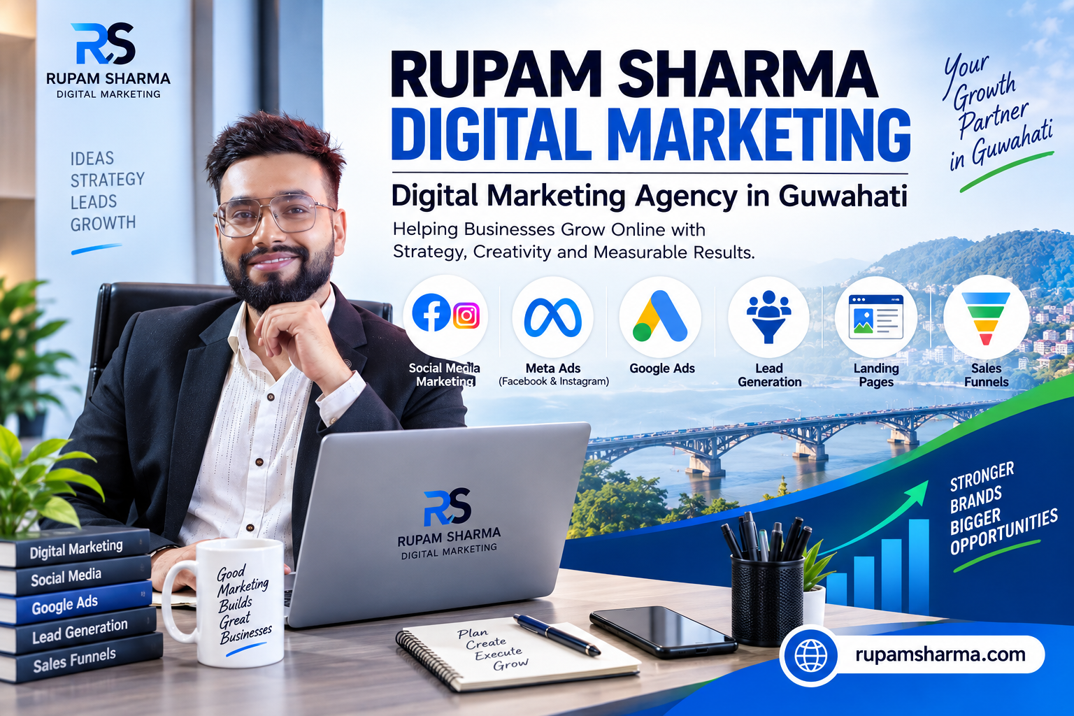 Rupam Sharma Digital Marketing: Helping Guwahati Businesses Generate More Leads, More Sales & Sustainable Growth