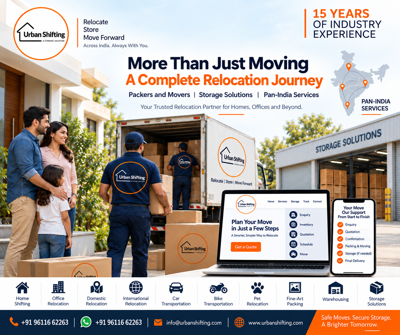 From Packers and Movers to End-to-End Relocation & Storage: How Urban Shifting Is Building a More Organized Moving Experience Across India